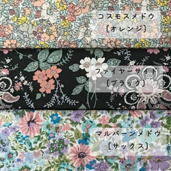 new!《80〜150size》【Libertyノースリーブワンピース】 2枚目の画像