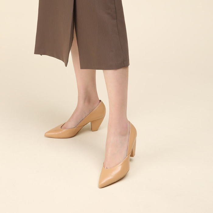 レザーパンプス (neb) 本革パンプス オーダーシューズ 小さいサイズ 大きいサイズ