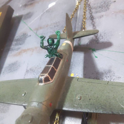 プロペラ機 水上飛行機 模型  OPEN&CLOSED 看板  ハンギングボード  #サインボード  #店舗什器 4枚目の画像