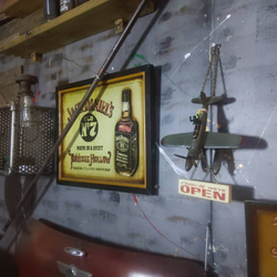 プロペラ機 水上飛行機 模型  OPEN&CLOSED 看板  ハンギングボード  #サインボード  #店舗什器 10枚目の画像