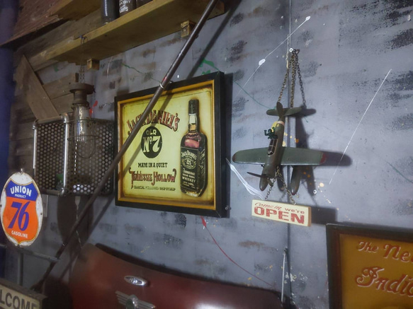 プロペラ機 水上飛行機 模型  OPEN&CLOSED 看板  ハンギングボード  #サインボード  #店舗什器 10枚目の画像