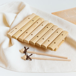 木製楽器 木琴 ┃ 名入れあり ┃ 出産祝いギフト 誕生日 木製 名入れ