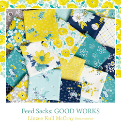 USAコットン moda mini charm 42枚セット Feed Sacks: GOOD WORKS 5枚目の画像