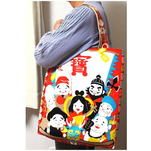 ハンドメイド ふわりふわふわLimited風船の福バッグ 独特