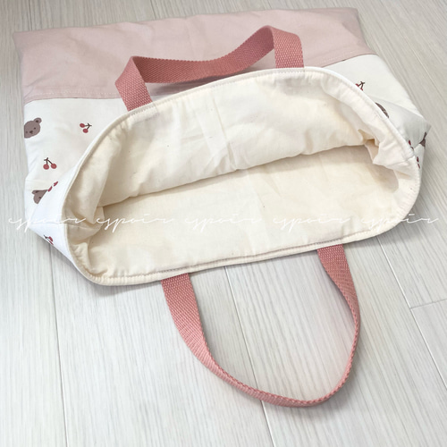 入園入学/レッスンバッグ・通園バッグ（さくらんぼくま
