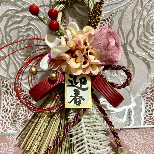 376» ◤完売致しました。◢ お正月しめ縄飾り2024 しめ縄