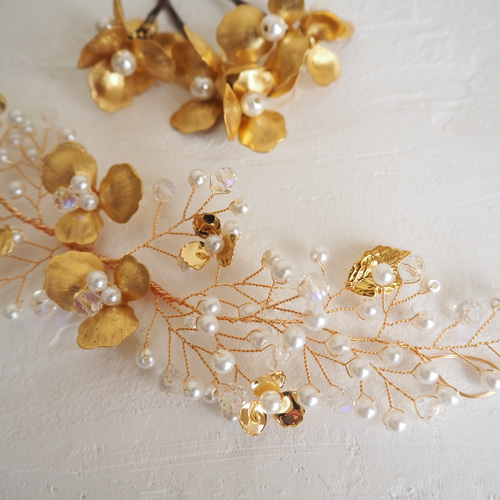 CA4LA カシラ 星 真鍮 髪飾り ヘッドドレス 美品 希少 金 GOLD CA4LA カシラ 星 真鍮 髪飾り ヘッドドレス 美品 希少 金 GOLD