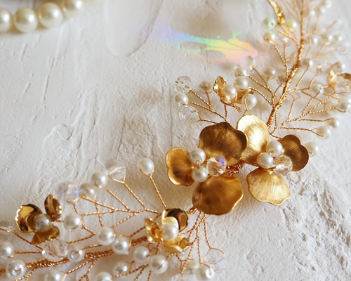 DECOLOVE ブライダルアクセサリー Cherry Blossom ヘッドドレス DECOLOVE ブライダルアクセサリー Cherry Blossom ヘッドドレス
