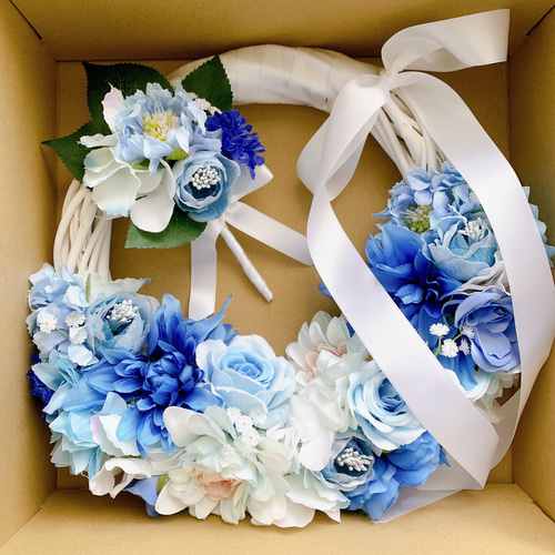 受注制作 No.211 リースブーケ ウエディングブーケ 結婚式 披露宴  