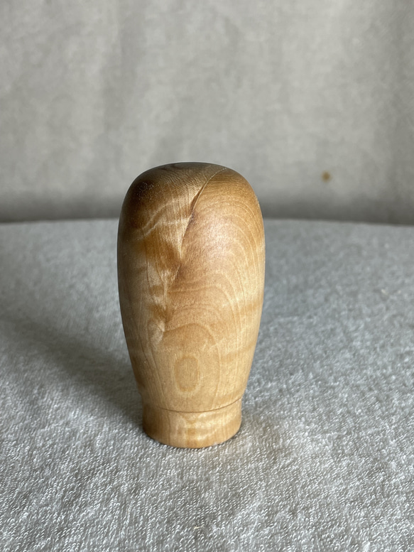 国産県木 ・handmade 銘木シフトノブ　栃【トチ）変換アダブター付属します。 5枚目の画像