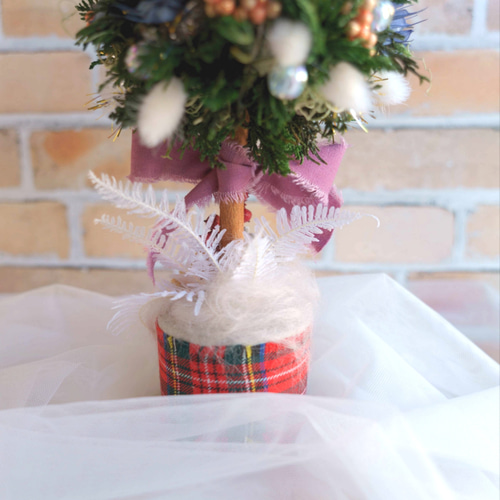 約65cm　クリスマス　トピアリー　クリスマスツリー　フラワー　グリーン　大きい 約65cm クリスマス トピアリー クリスマスツリー フラワー グリーン 大きい