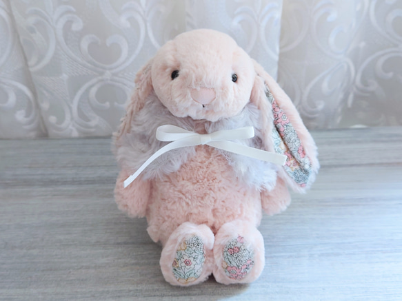 ◆ふわふわあったかケープグレー*ストールマフラーぬいぐるみの服ぬい服ジェリーキャットjellycat 3枚目の画像