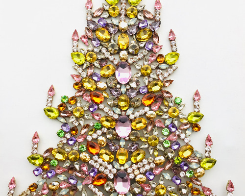 チェコガラス ビンテージ クリスマスツリー ヴィンテージ チェコ