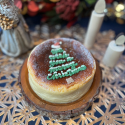 Basque cake / 4号サイズ/グルテンフリー/クリスマスケーキ/チーズケーキ/クリスマス2023 4枚目の画像