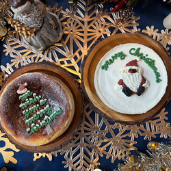 Basque cake / 4号サイズ/グルテンフリー/クリスマスケーキ/チーズケーキ/クリスマス2023 5枚目の画像