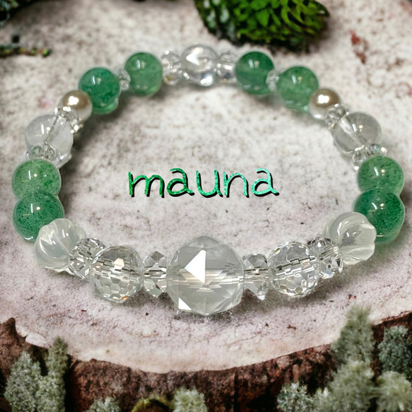 ✨癒しと調和✨ グリーンアベンチュリン 水晶 パワーストーン ブレスレット 守護・癒し・精神的安定】水晶・アマゾナイト・グリーン