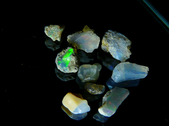 オパール　原石　エチオピア産 エチオピア産 天然ウォーターオパール 原石12ct｜Yahoo!フリマ