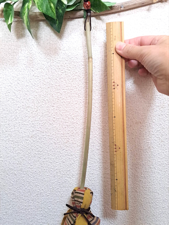 竹の柄のはたき 3枚目の画像