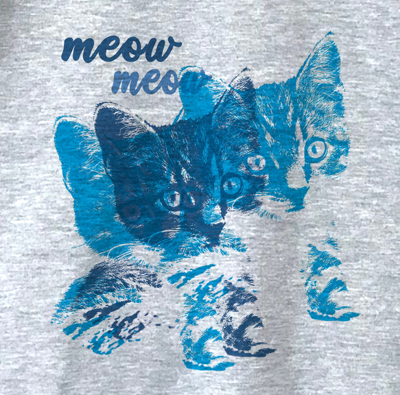 meow meow / プルオーバーパーカー 5枚目の画像