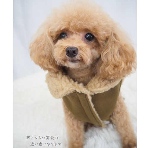 ハンドメイドダッフルコートオーダー小型犬