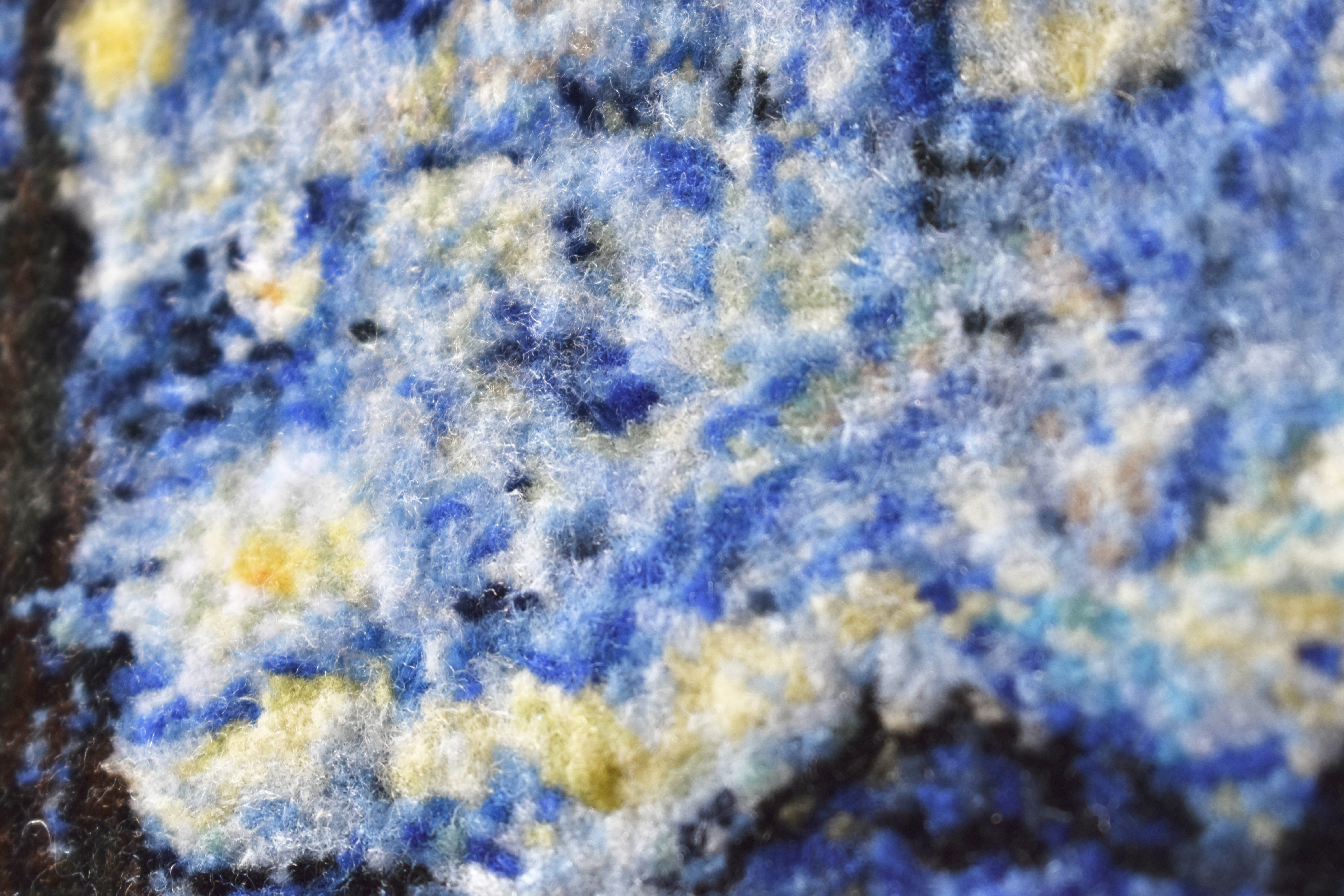 星月夜《 Fiber Slice Art 》