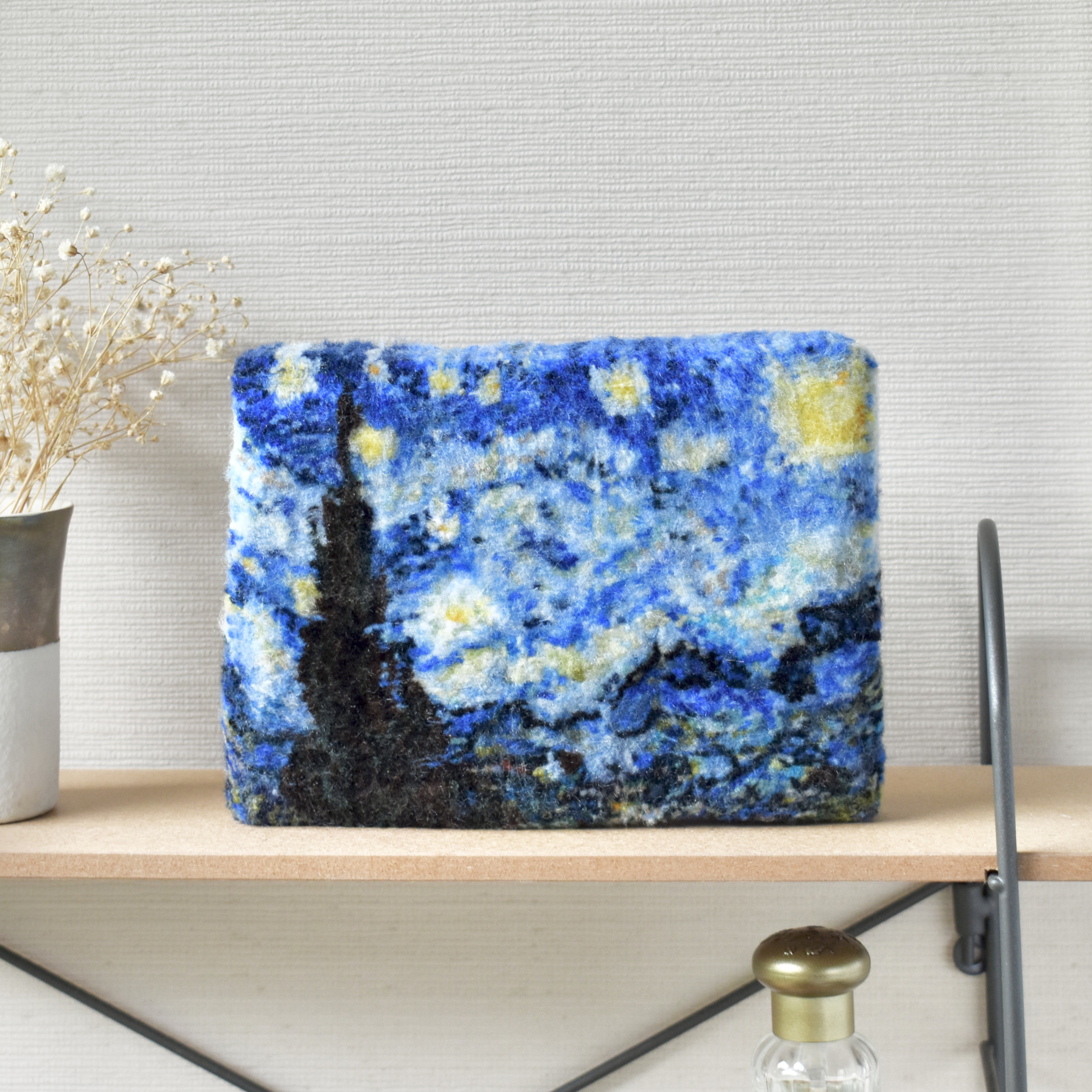 星月夜《 Fiber Slice Art 》