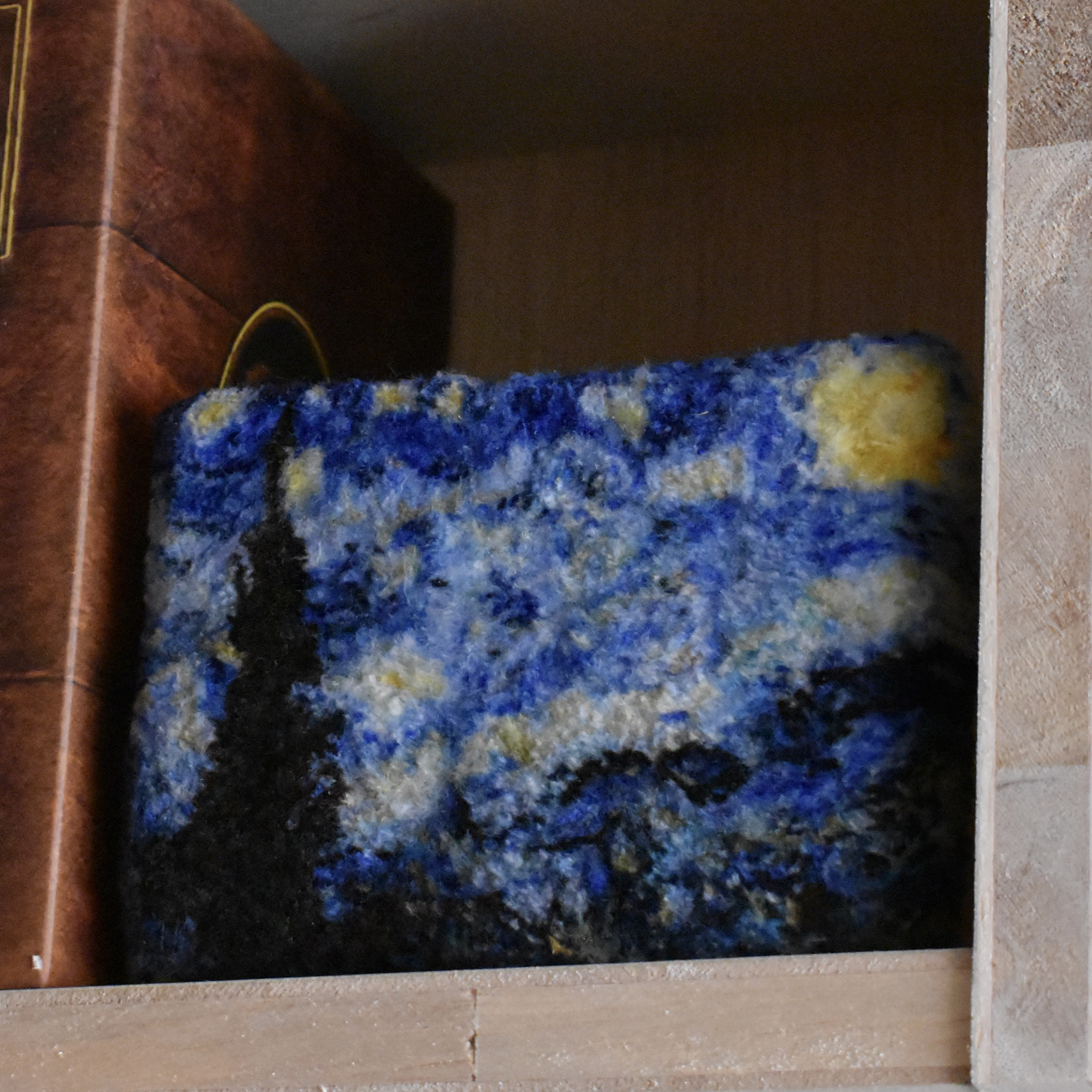 星月夜《 Fiber Slice Art 》