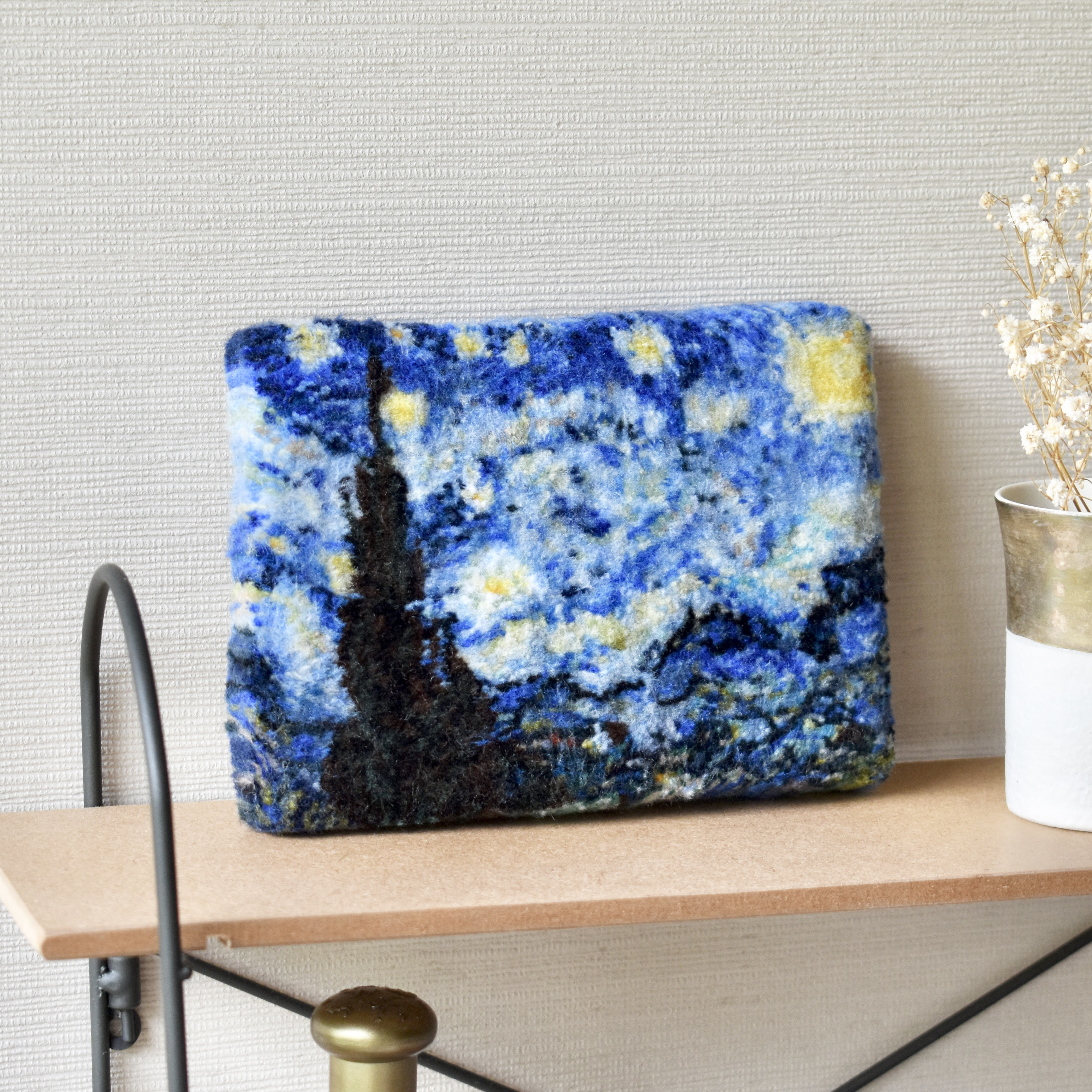 星月夜《 Fiber Slice Art 》