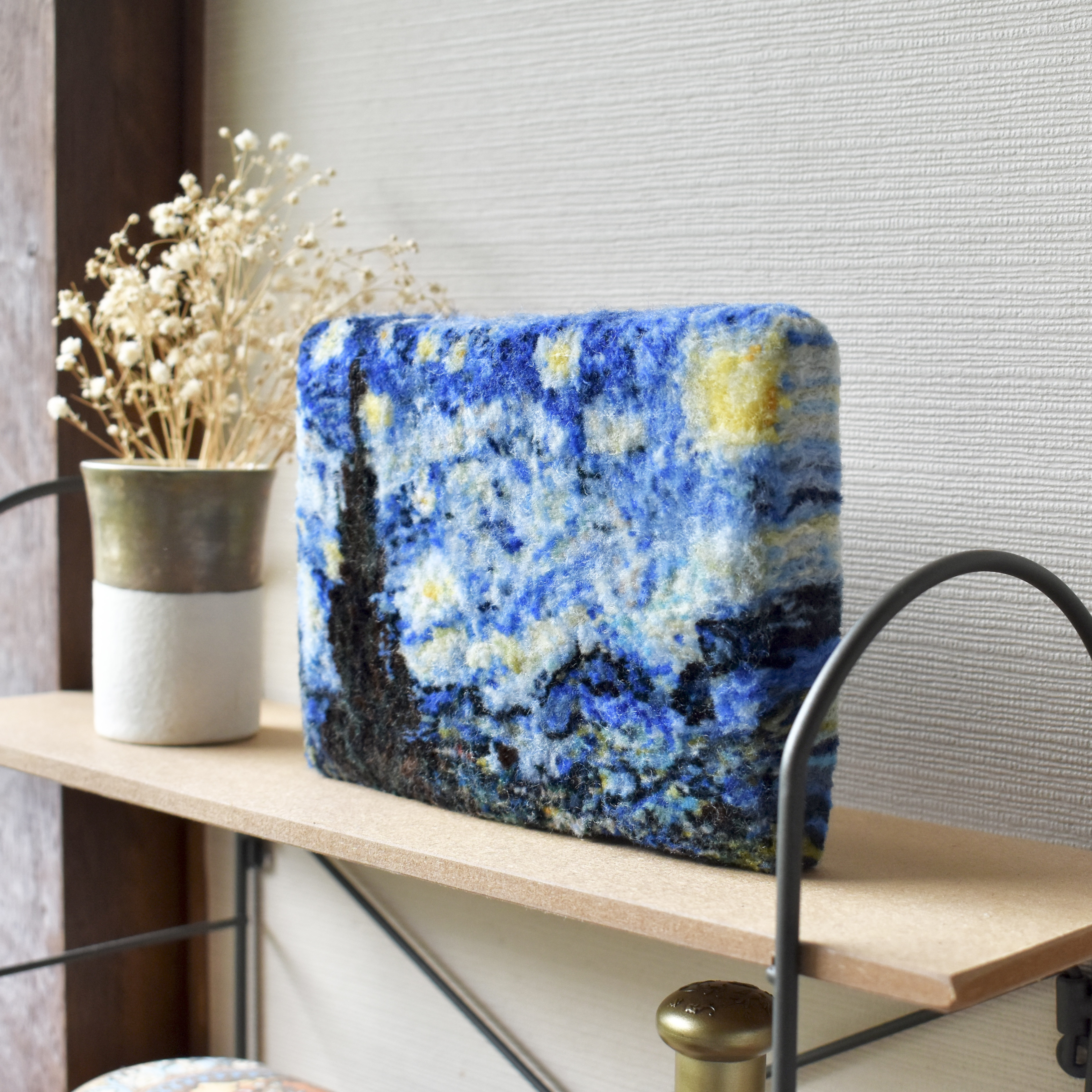 星月夜《 Fiber Slice Art 》