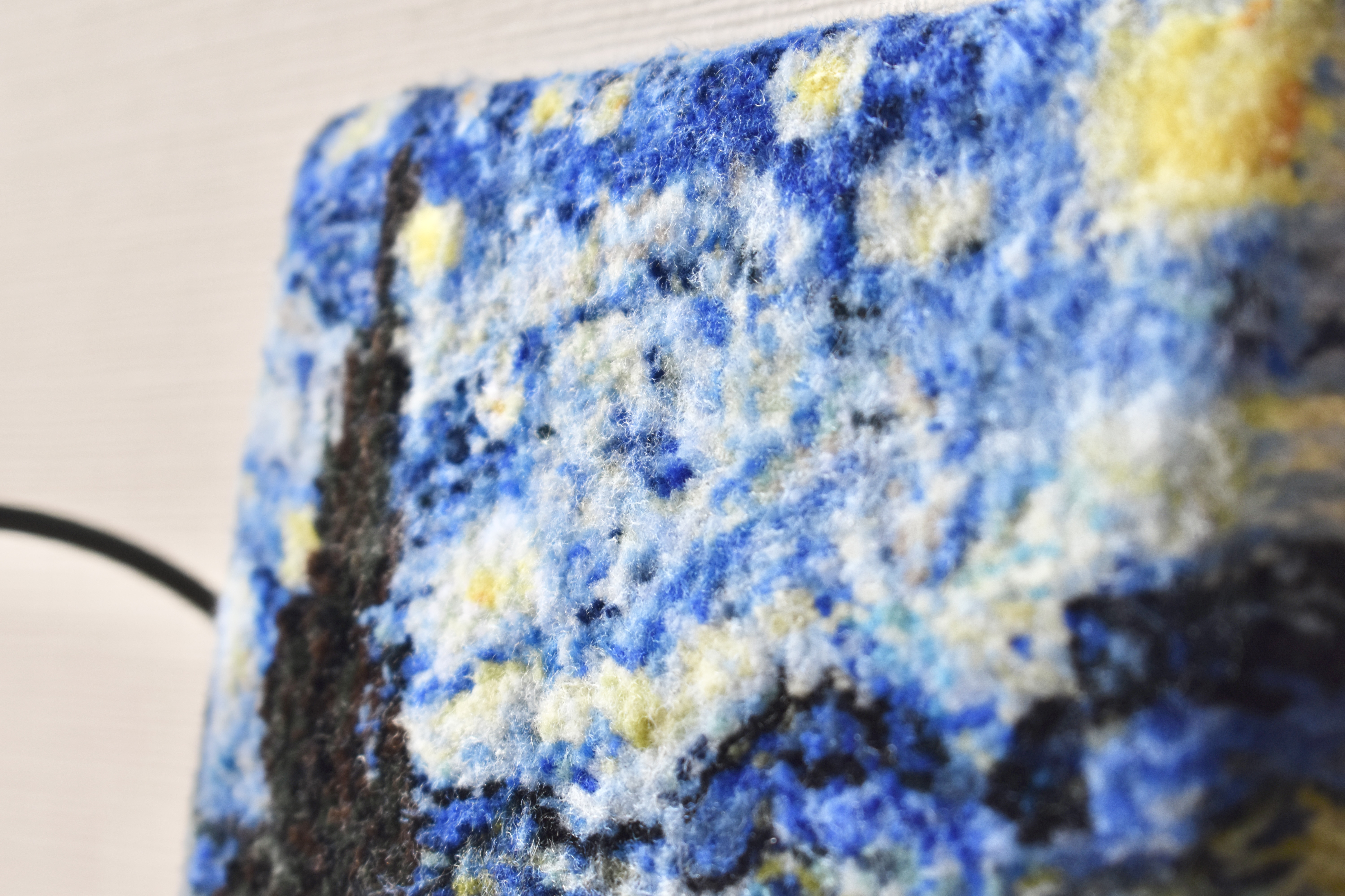 星月夜《 Fiber Slice Art 》