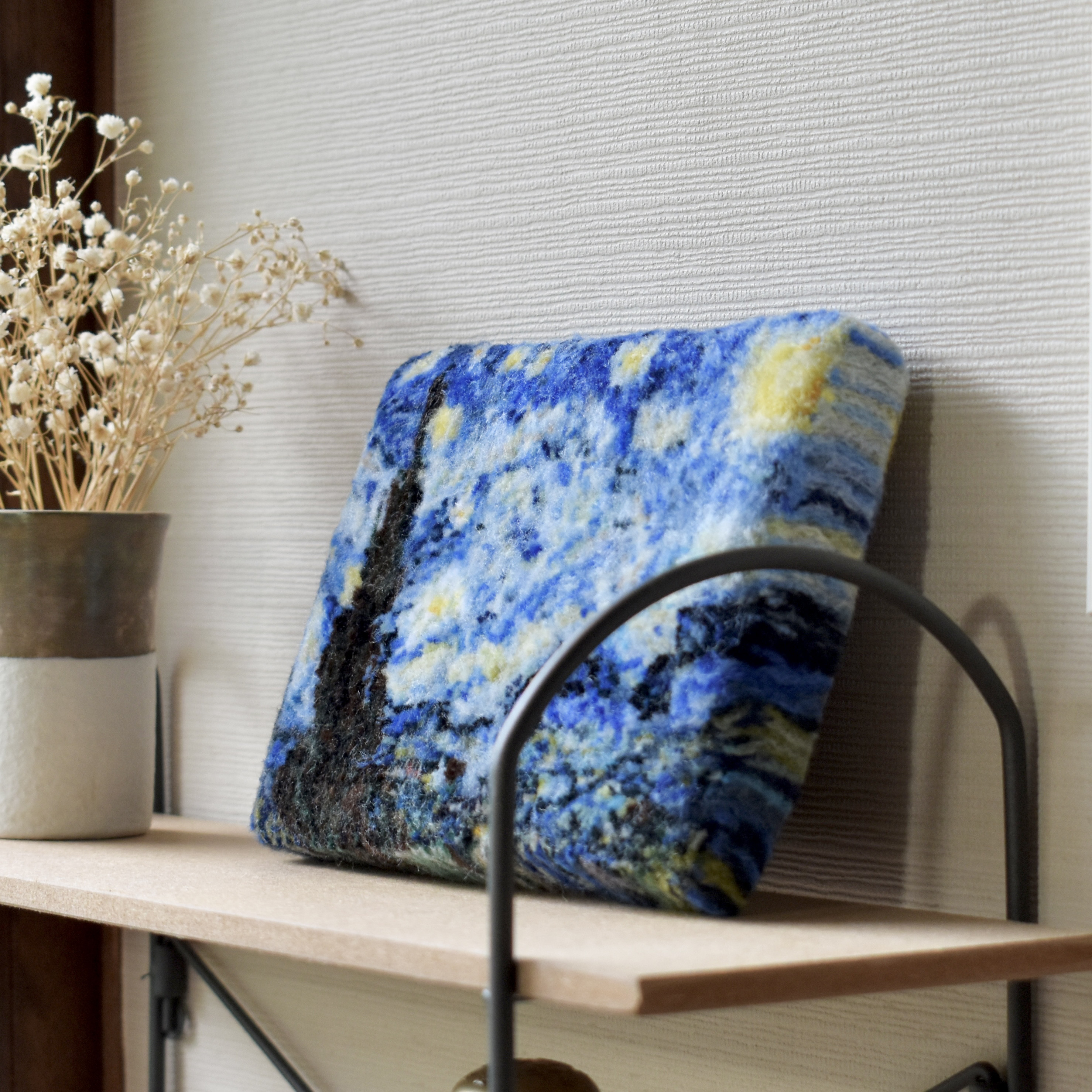 星月夜《 Fiber Slice Art 》