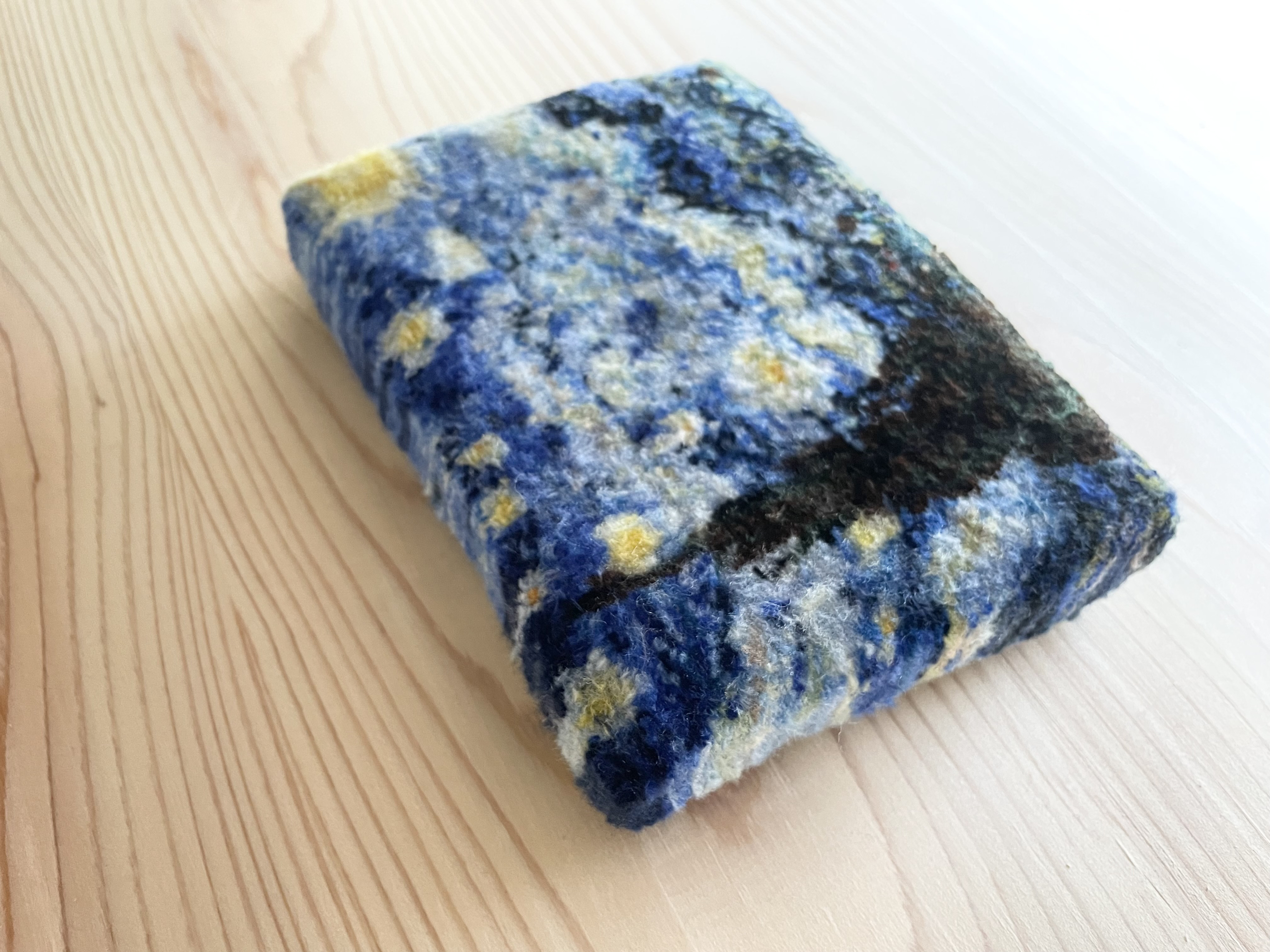 星月夜《 Fiber Slice Art 》