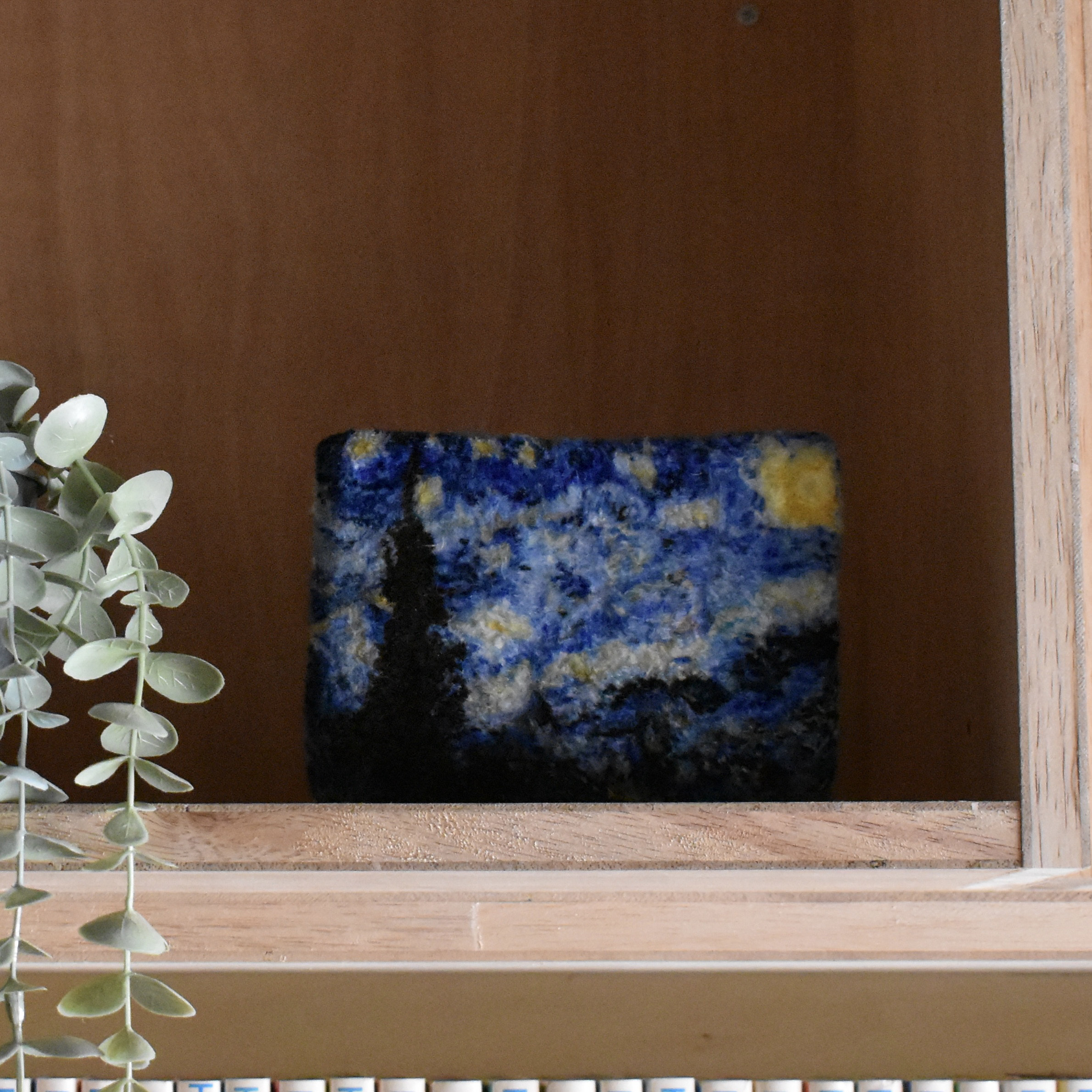 星月夜《 Fiber Slice Art 》