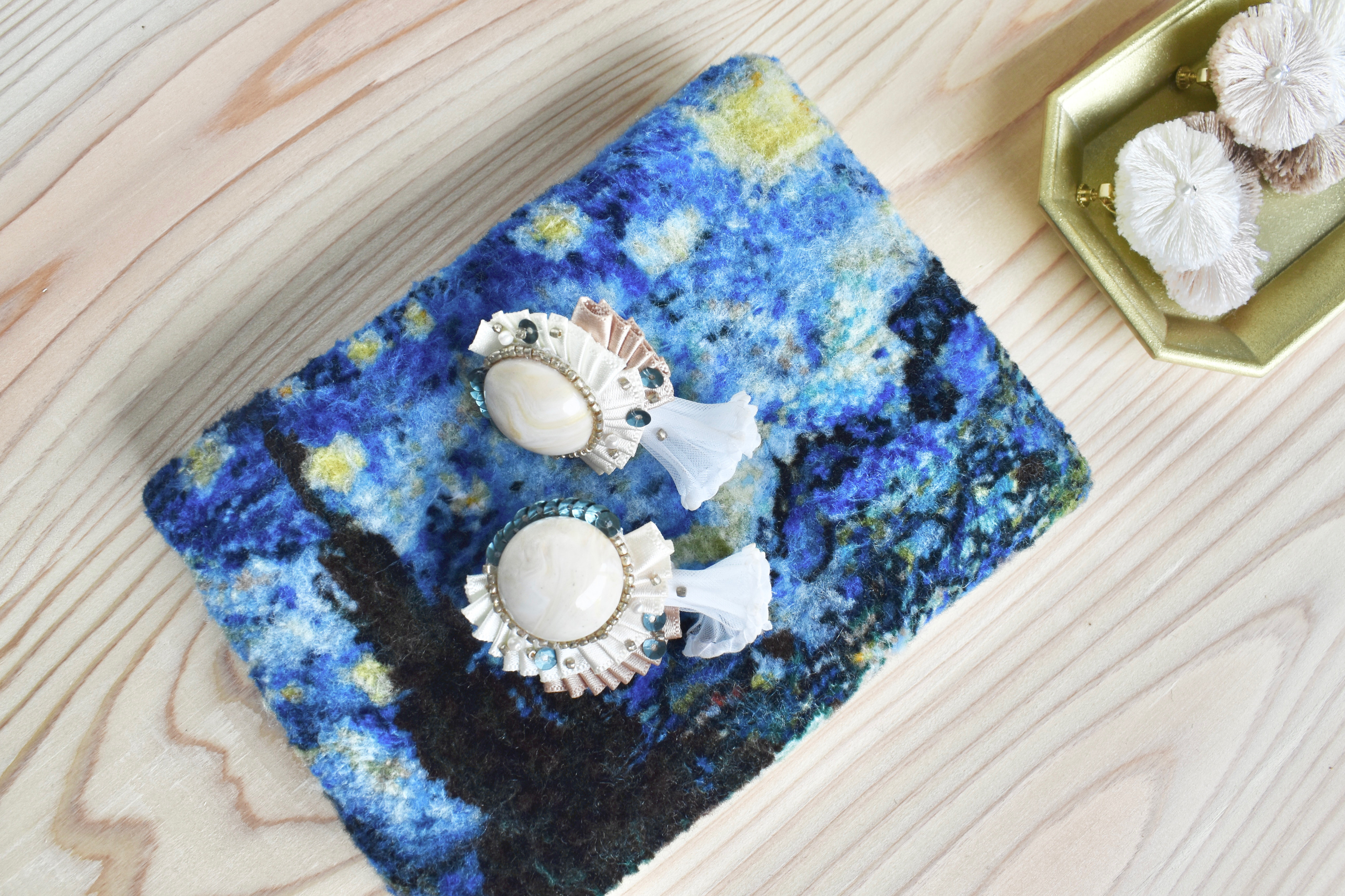 星月夜《 Fiber Slice Art 》