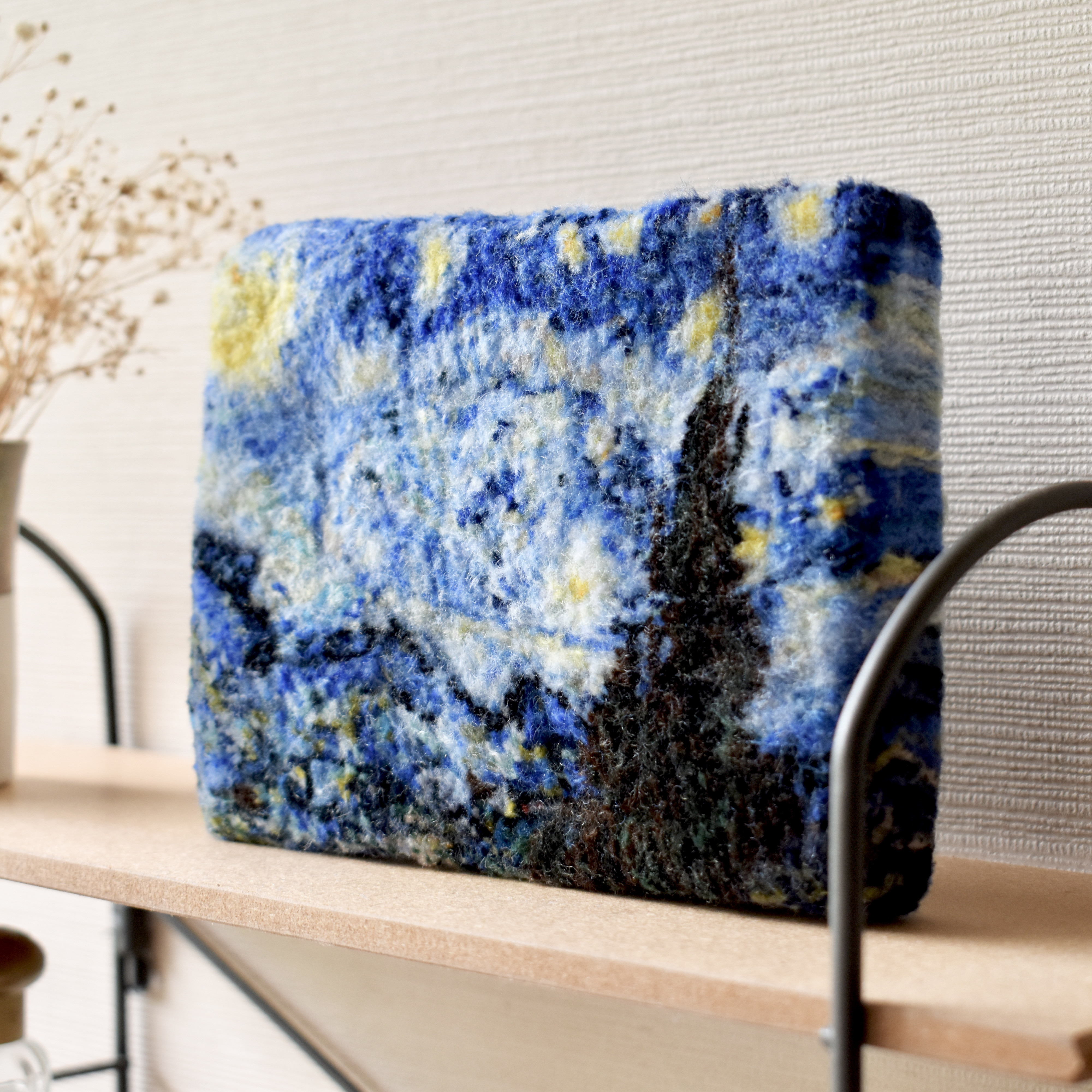 星月夜《 Fiber Slice Art 》