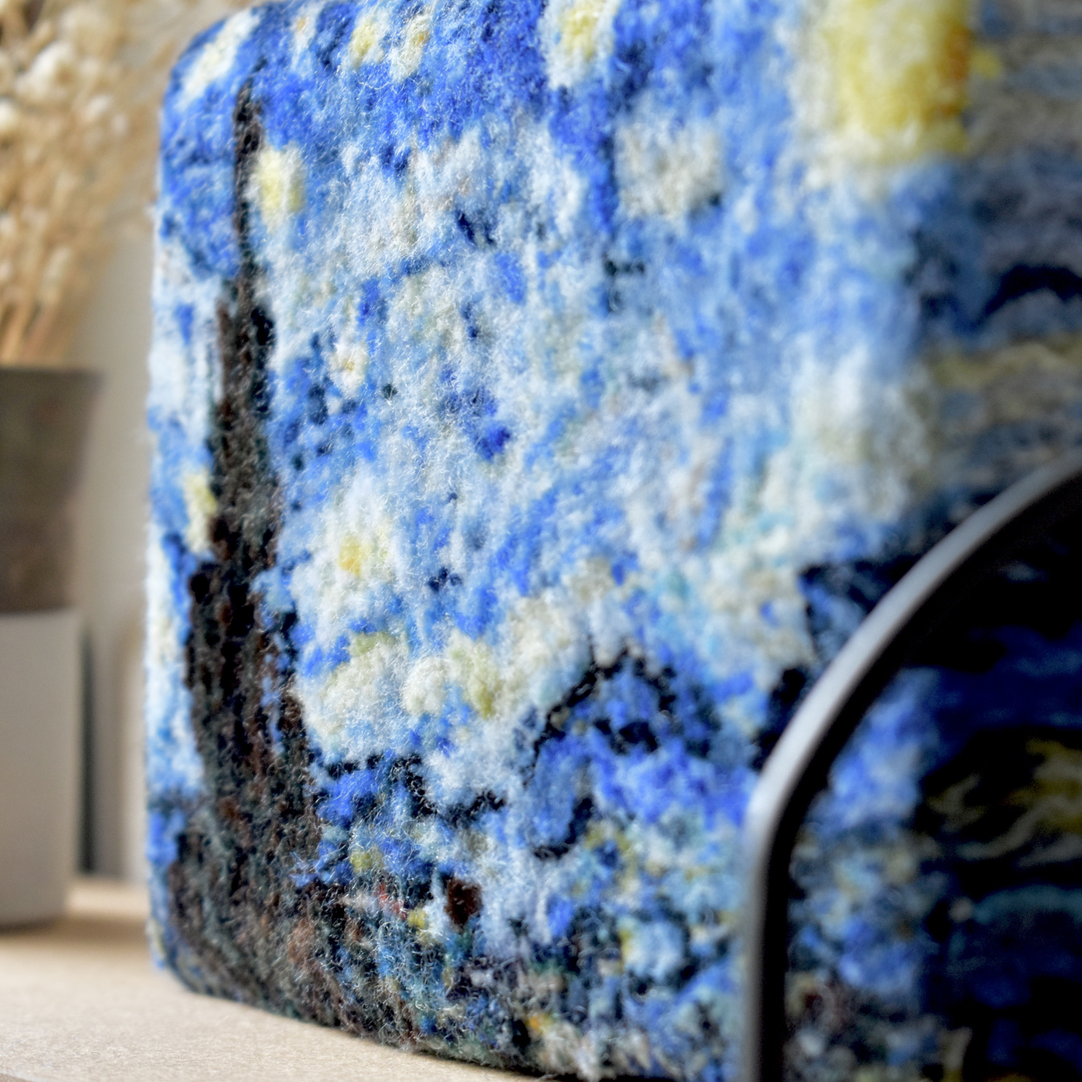 星月夜《 Fiber Slice Art 》