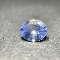 サファイア 美しいライトブルー サファイア ルース 0.61 カラット オーバル カット 天然宝石 非加熱 スリランカ原 8枚目の画像