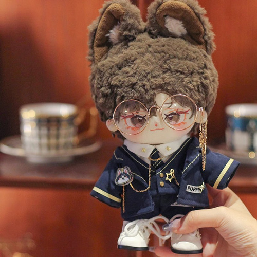 20cm着せ替えぬいぐるみ服 青い星セット 着せ替え人形 ぬいぐるみ ぬい