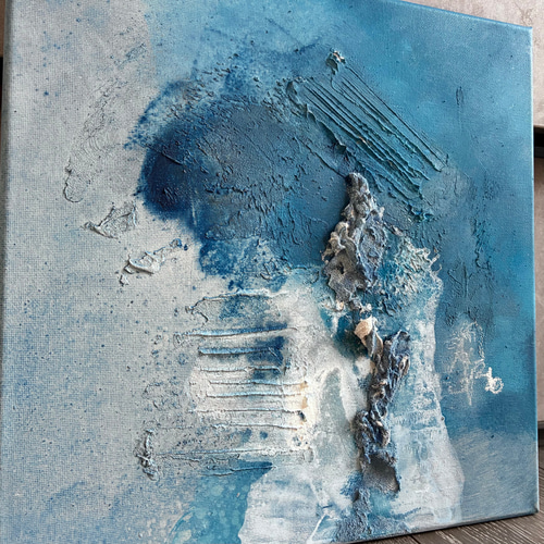 現代アート 30×30㎝ モダン 絵画 抽象画 アートパネル インテリア 絵画