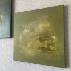 現代アート 62×44㎝ デニム 絵画 原画 抽象画 アートパネル