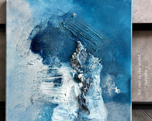 現代アート 30×30㎝ モダン 絵画 抽象画 アートパネル インテリア 絵画