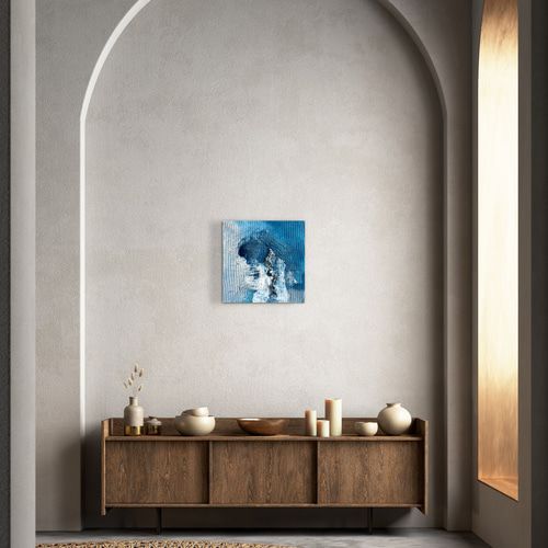 現代アート 30×30㎝ モダン 絵画 抽象画 アートパネル インテリア 絵画