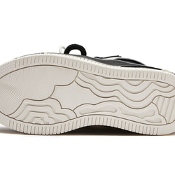 メンズ・レディースオリジナル靴厚底板靴快適白黒で定番の耐久性を配色·サイズ調整無料 2カラー20-1032 7枚目の画像
