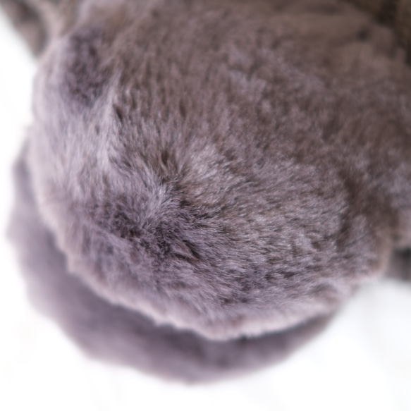 已售出超過250件！ *應市場需求，現已重新上架* 溫暖的帶耳針織帽（4色可選） 禮品 ◎ 可定制抽繩小袋 第12張的照片