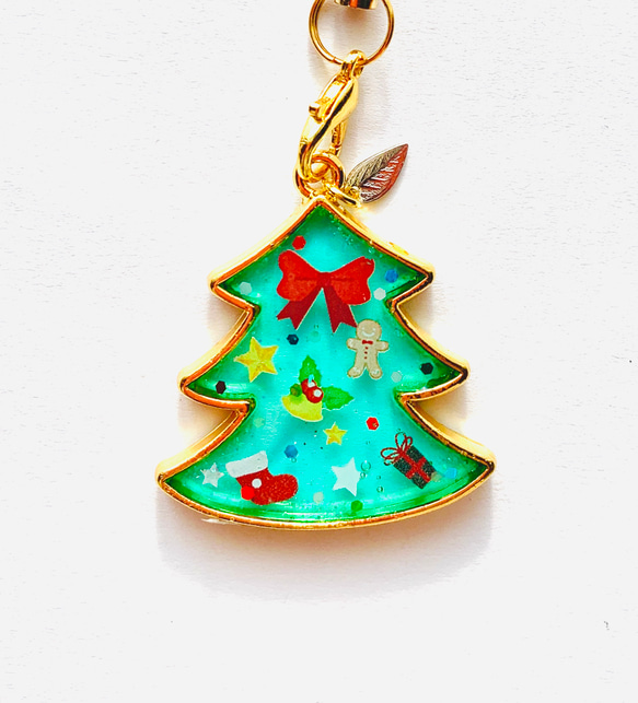 【新品未使用】ベルルッティ クリスマスツリーオーナメント キーホルダー アクリルキーホルダー8個セット（オーナメント/置物）(鉄道