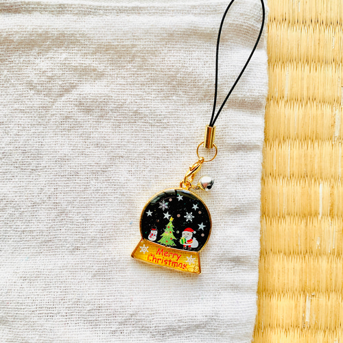クリスマス限定】小さめ可愛いスノードーム キーホルダー その他