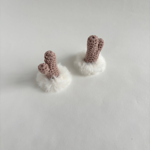 クリスマス】トナカイなりきりヘアクリップ 全5色 あごゴム変更可 帽子