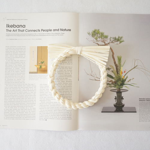 新春福袋2024】菊・南天・梅のお正月飾りとお正月トピアリー しめ縄