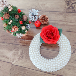 白（ホワイト） リース のおすすめ人気通販｜Creema(クリーマ