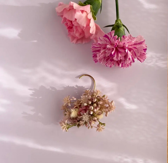 耳飾り「花あそび」 2枚目の画像